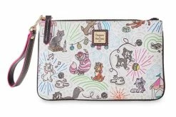 Disney Dooney & Bourke Bag - Cats Sketch - Wristlet Wallet