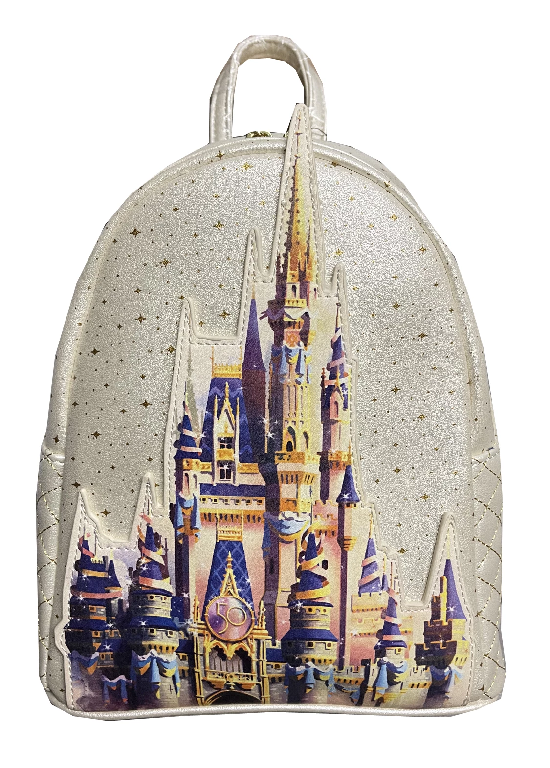 Disney Loungefly Backpack - 50th Anniversary - Cinderella Castle