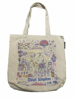 Disney Starbucks Tote Bag - 50th Anniversary - Magic Kingdom