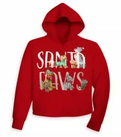 Disney Hoodie For Adults - 2021 Holiday - Santa Paws