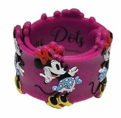Disney Slap Bracelet - Minnie Mouse - Bows Ears Dots & Heels