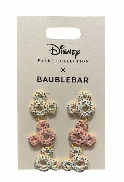 Disney BaulberBar Earrings - Mickey Mouse Donuts