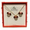 Disney Necklace & Earrings Set - Sparkling Minnie With Bow