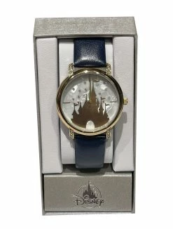 Disney Watch For Women - Cinderella Castle - Black & Gold
