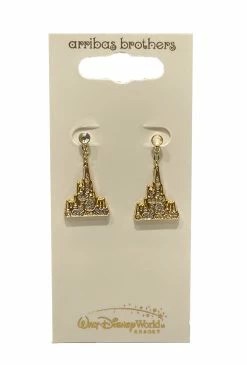 Disney Arribas Earrings - 50th Anniversary - Cinderella Castle