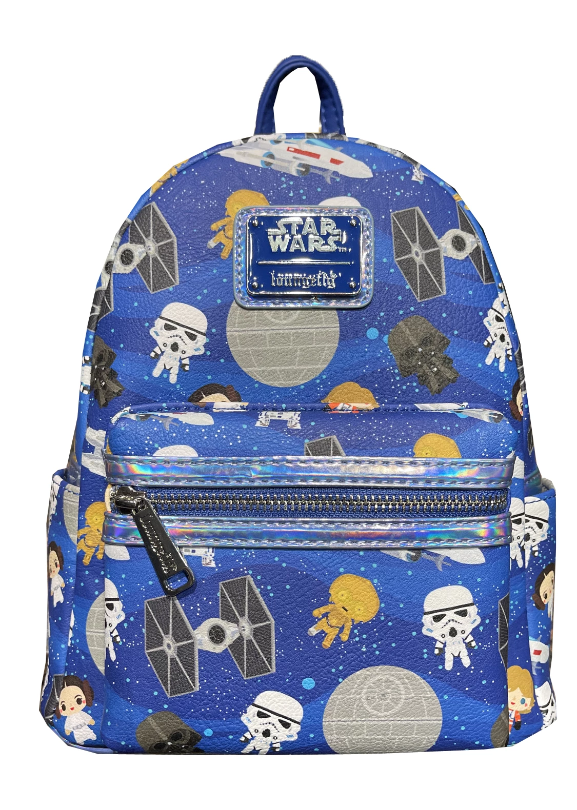 Disney Loungefly Backpack - Star Wars Chibi - Blue