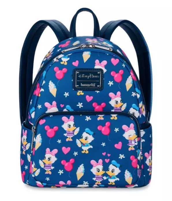 Disney Loungefly Backpack - Donald And Daisy Duck ''Love''