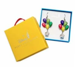 Disney Dangle Earrings - Pixar UP House With Balloons