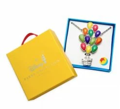 Disney Necklace - Pixar UP House With Balloons