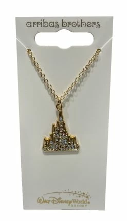 Disney Arribas Necklace - 50th Anniversary - Castle
