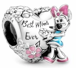 Disney Pandora Charm - Minnie Mouse - Best Mom Ever