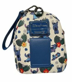 Disney Loungefly Wristlet Bag - Stitch Tropical - Mini