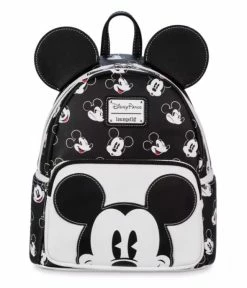 Disney Loungefly Backpack - Mickey Mouse - Black & White
