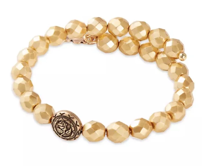 Disney Alex & Ani Bracelet - Beauty And The Beast Pearl Wrap