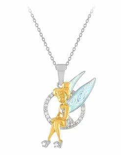 Disney Rebecca Hook Necklace - Tinker Bell Seated