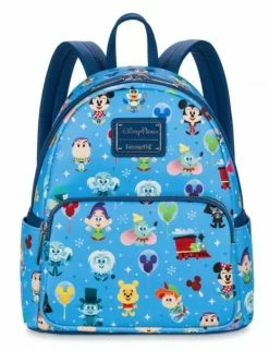Disney Loungefly Backpack - Disney Parks Chibi - Light Blue