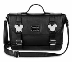 Disney Loungefly Messenger Bag - Mickey Mouse Faux Leather