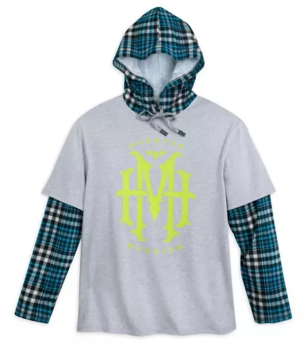 Disney Pullover Hoodie For Adults - Haunted Mansion Layered