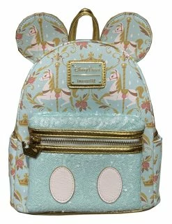Disney Loungefly Backpack - Main Attraction - Prince Charming Regal Carrousel