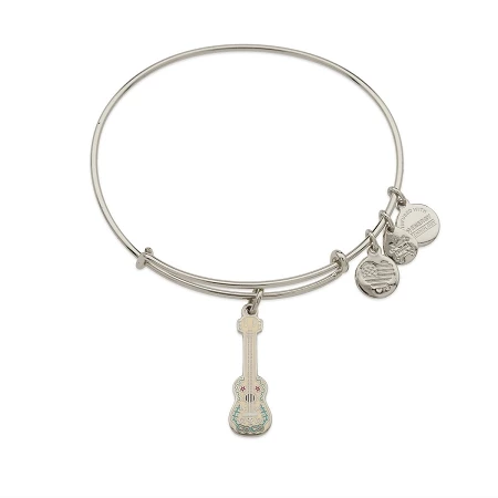 Disney Alex And Ani Bracelet - Coco Guitar - Silver