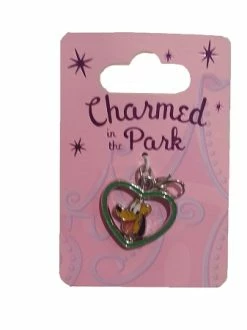 Disney Dangle Charm - Charmed In The Park - Pluto Heart Spinner
