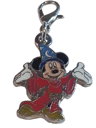 Disney Dangle Charm - Charmed In The Park - Sorcerer Mickey Mouse